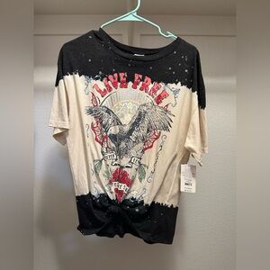 No Boundaries Charcoal Graphic Tee